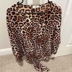 Entro Animal Print Top